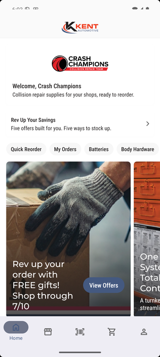 Android Home with Material 3 bottom navigation